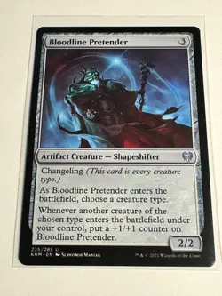Bloodline Pretender Kaldheim Regular Magic The Gathering NM MTG - Image 1