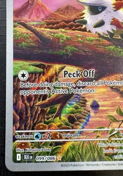 Pokemon TCG - Larvesta 99/86 - ILLUSTRATION RARE HOLO - Black Bolt -2025 English - Image 4