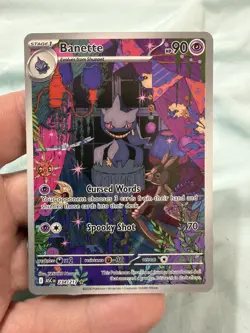 Pokemon Banette 234/217 Ascended Heroes Illustration Rare Full Art NM - Image 1