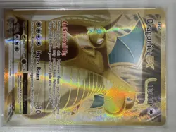 2016 POKEMON XY EVOLUTIONS Full Art DRAGONITE EX 106/108 PSA 8 Holo Graded - Image 3