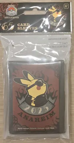 2025 Pokemon World Championships Rockabilly Sleeves Anaheim California Worlds - Image 1