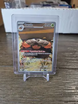 Crustle 186/182 Pokemon Sv10: Destined Rivals Holo Illustration Rare Near Mint - Image 3