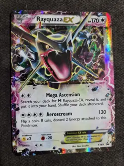 Rayquaza EX XY69 (Shiny) Holo Promo XY Black Star Promo NM - Image 1