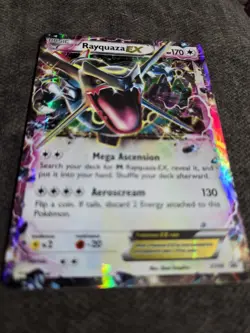 Rayquaza EX XY69 (Shiny) Holo Promo XY Black Star Promo NM - Image 2