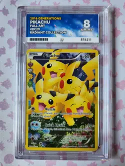 Pokemon Pikachu TCG RC29/RC32 Radiant Collection Generations Ultra Rare Ace 8 - Image 1