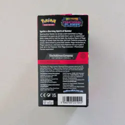 Pokemon TCG Phantasmal Flames Half Booster Box (18 Packs Sealed) Unsealed Box - Image 2