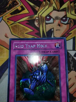 Acid Trap Hole dds-005 (NM+/LP) Secret Rare Yu-Gi-Oh! - Image 2