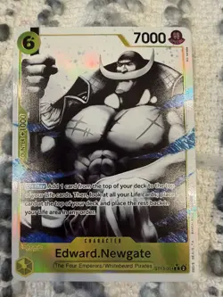 Edward Newgate Alt Art, ST13-004, Three Brothers - One Piece TCG ENGLISH - Image 1