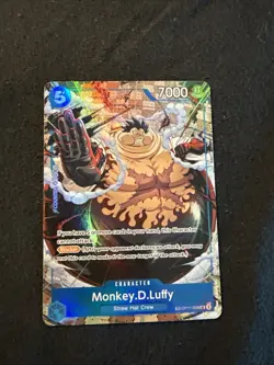 Monkey.D.Luffy - OP11-058 (TR) OP11-058 Carrying On His Will Foil - Image 1