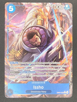 Issho - EB04-022 (Alternate Art) Alt Art The Azure Sea's Seven Foil One Piece - Image 1