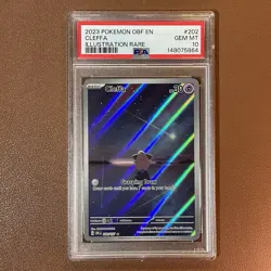 Cleffa #202 Obsidian Flames Illustration Rare 2023 Pokemon Card PSA 10 GEM MINT - Image 1