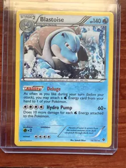 Pokemon Blastoise 2012 Set 16/101 140 HP Rare Stage 2 Card Pokemon TCG - Image 1
