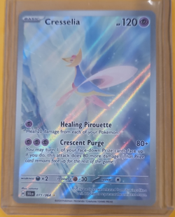 Pokemon TCG Cresselia 071/064 SV Shrouded Fable Rare Holo Card EN - Image 1