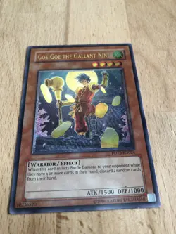 Goe Goe The Gallant Ninja FOTB-EN024 Ultimate Rare Unl Edition Yugioh Card - Image 1