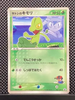Ash's Treecko 2003 Promo 2003 Pokemon Card Japanese #66Q - Image 2
