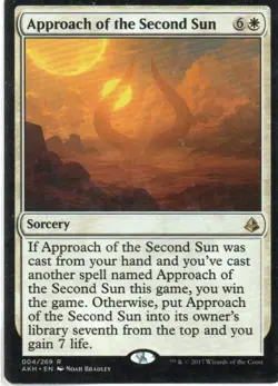 MTG: Amonkhet: Approach of the Second Sun: Lightly Played Condition - Image 1
