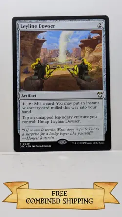 Leyline Dowser Commander: Outlaws of Thunder Junction Regular - Image 1