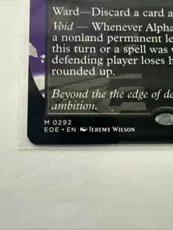 MTG Alpharael, Stonechosen 0292 (Borderless) Edge of Eternities NM EOE - Image 2