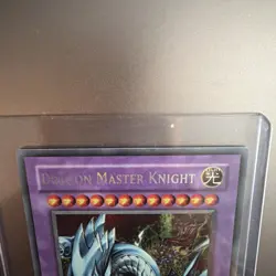 YUGIOH DRAGON MASTER KNIGHT SECRET RARE NM RP02-EN097 REPRINT - Image 4