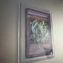 YUGIOH DRAGON MASTER KNIGHT SECRET RARE NM RP02-EN097 REPRINT - Image 5