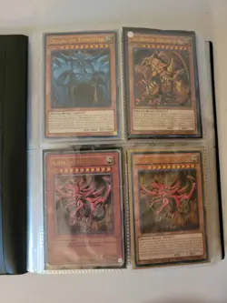 Yu-Gi-Oh Vintage Collection And Binder *FULL* Blue-eyes Dark Magician Red-eyes - Image 2