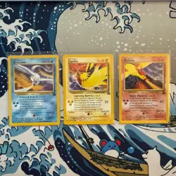 Pokemon Legendary Bird Card Lot - Image 1