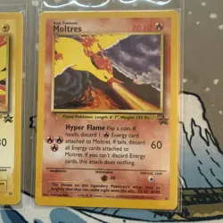 Pokemon Legendary Bird Card Lot - Image 4