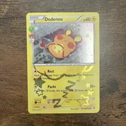 Pokemon Dedenne RC10/RC32 Holo Uncommon Basic 60 HP Generations Radiant Card - Image 1
