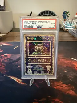 Pokemon TCG 2000 Ancient Mew Holo Card Movie Promo Edition, PSA 9 - Image 1