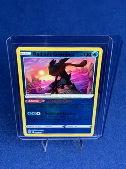 Radiant Greninja 046/189 Astral Radiance Pokemon Card Radiant Rare - Image 1
