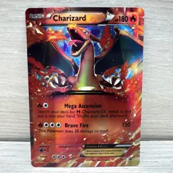 Charizard EX XY17 - Black Star Promo - Holo Rare Pokemon Card (2016) MP - Image 1