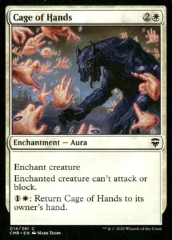 Cage of Hands 014/361 Commander Legends MTG Magic the Gathering card - Image 1