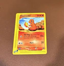 Pokemon Card Charmander Expedition E Series WOTC Vintage 97/165 080 LP - Image 1
