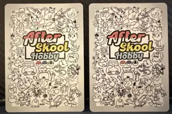 After Skool Hobby 2 Card Lot GEN 1 NON-TCG Pikachu Grey Felt Hat-Trainer Iono NM - Image 2