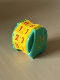 Magic MTG Final Fantasy Chocobo Yellow Click Wheel Life Counter Spinner - Image 1