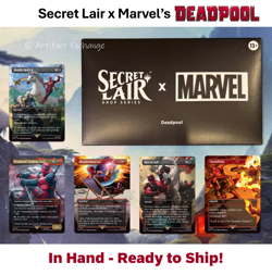 MTG Secret Lair x Marvel's Deadpool ⚡IN HAND - Ready To Ship!⚡ - Image 4