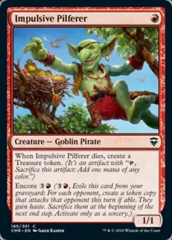 Impulsive Pilferer - Near Mint MTG Commander Legends - Image 1