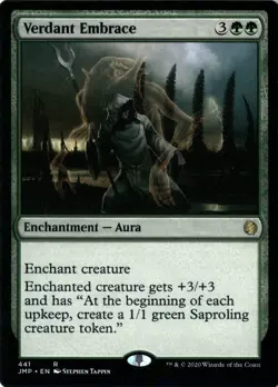 Verdant Embrace NM/M* Jumpstart ENGLISH 441 mtg -UnltdCards - Image 1