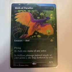 Birds of Paradise - Borderless NM, English MTG Dominaria Remastered - Image 1