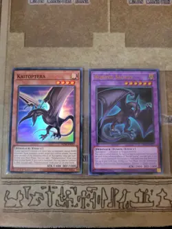 YUGIOH KAITOPTERA MZMI SUPER + HORNED SAURUS MP24 ULTRA 1ST ED NM - Image 1