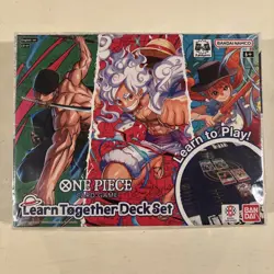 Bandai ONE PIECE Card Game Learn Together Deck Set LD-01 Sealed English SEALED ! - Image 1