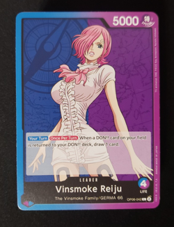 One Piece TCG Blue/Purple Vinsmoke Reiju Complete Custom Deck/Core - OP15 - Image 1
