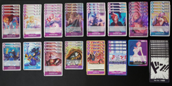 One Piece TCG Blue/Purple Vinsmoke Reiju Complete Custom Deck/Core - OP15 - Image 2