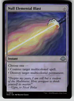 Null Elemental Blast Uncommon Modern Horizons 3 12 MTG Near Mint 2024 - Image 1