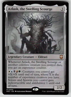 Azlask, the Swelling Scourge Mythic Commander: Modern Horizons 3 5 MTG NM 2024 - Image 1