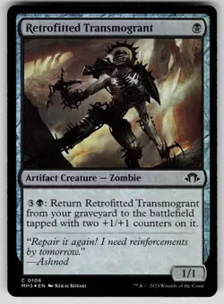Retrofitted Transmogrant Foil C Modern Horizons 3 106 NM - Image 1