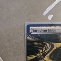 Turbulent Moor (Extended Art) Commander: Secrets of Strixhaven MTG SOC #104 NM/M - Image 2