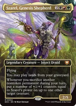 MTG - Szarel, Genesis Shepherd - Borderless - Edge of Eternities - Magic - Image 1