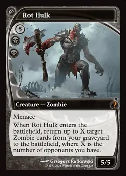 MTG - Rot Hulk - Future Sight Frame - Mystery Booster 2 - Magic the Gathering - Image 1
