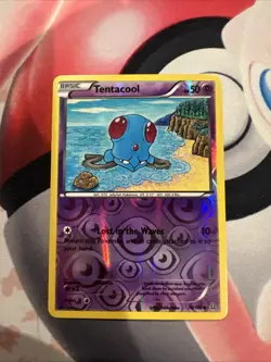 Tentacool 70/160 Reverse Holo Pokemon Card - Primal Clash Set - Image 1